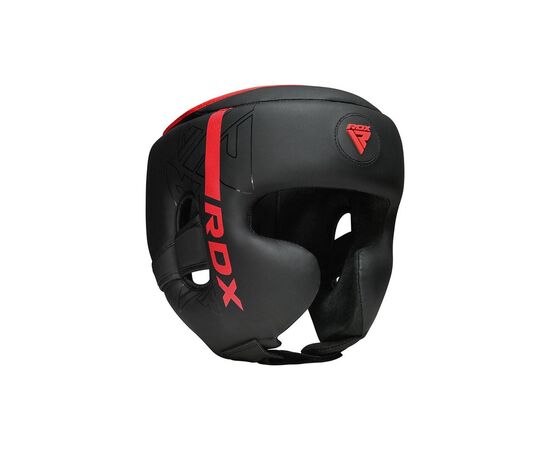 Боксерский шлем RDX F6 Kara Matte Red L (HGR-F6MR-L), изображение 2 Боксерский шлем RDX F6 Kara Matte Red L (HGR-F6MR-L), изображение 2