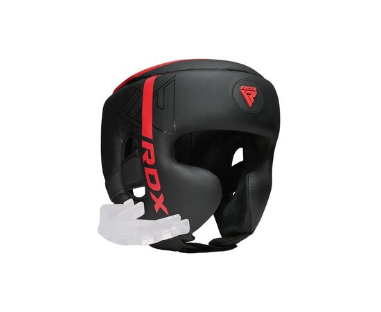 Боксерський шолом RDX F6 Kara Matte Red L (HGR-F6MR-L)