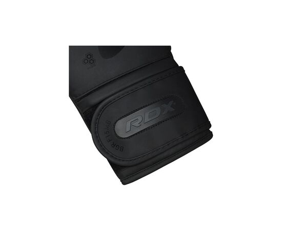Боксерские перчатки RDX F15 Noir Matte Black 14 унцій (BGR-F15MB-14oz), изображение 9 Боксерские перчатки RDX F15 Noir Matte Black 14 унцій (BGR-F15MB-14oz), изображение 9