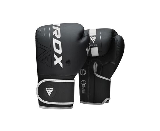 Боксерські рукавички RDX F6 Kara Matte White 8 унцій (BGR-F6MW-8OZ), зображення 2 Боксерські рукавички RDX F6 Kara Matte White 8 унцій (BGR-F6MW-8OZ), зображення 2