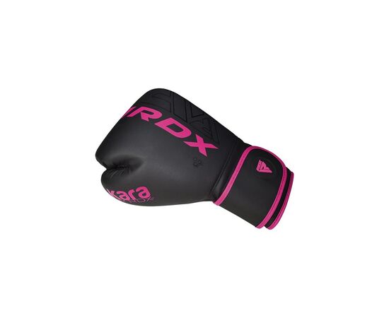 Боксерські рукавички RDX F6 Matte Pink 12 унцій (BGR-F6MP-12OZ), зображення 3 Боксерські рукавички RDX F6 Matte Pink 12 унцій (BGR-F6MP-12OZ), зображення 3