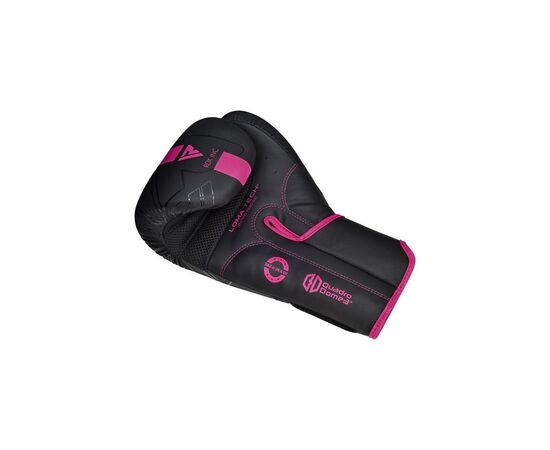 Боксерські рукавички RDX F6 Matte Pink 8 унцій (BGR-F6MP-8OZ), зображення 4 Боксерські рукавички RDX F6 Matte Pink 8 унцій (BGR-F6MP-8OZ), зображення 4