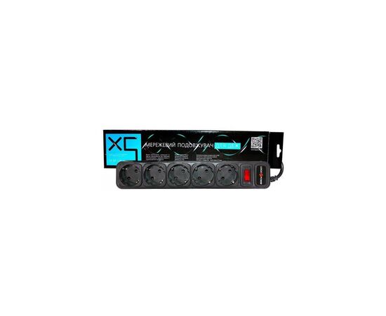 Сетевой фильтр питания LogicPower LP-X5-UPS 3.0м, 0,75mm2, 10A (2754), изображение 4 Сетевой фильтр питания LogicPower LP-X5-UPS 3.0м, 0,75mm2, 10A (2754), изображение 4