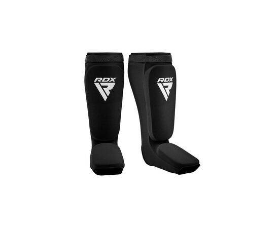 Захист гомілки і стопи RDX Shin Instep Foam Black/White XL (HYP-SIBW-XL)