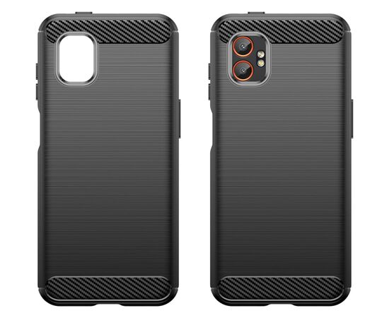 Чохол до мобільного телефона BeCover Carbon Series Samsung Galaxy XCover7 Pro SM-G766B Black (713559), зображення 3
