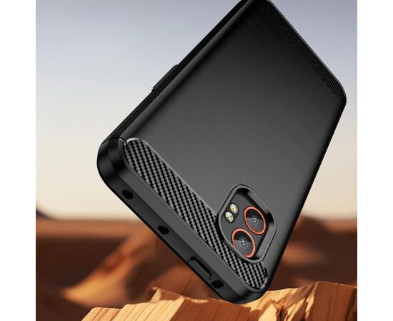 Чохол до мобільного телефона BeCover Carbon Series Samsung Galaxy XCover7 Pro SM-G766B Black (713559), зображення 4