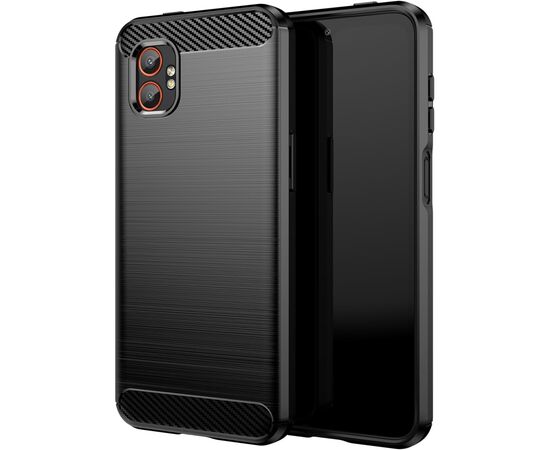 Чохол до мобільного телефона BeCover Carbon Series Samsung Galaxy XCover7 Pro SM-G766B Black (713559), зображення 5