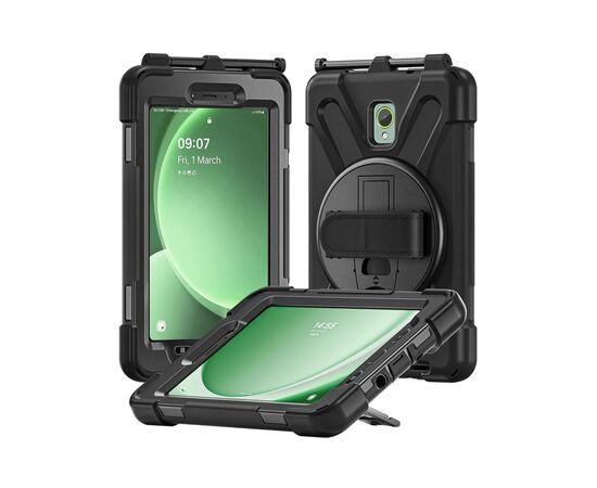 Чехол для планшета BeCover Heavy Duty Samsung Tab Active5 Pro SM-X356B/X350 10.1" Black (713558), изображение 3 Чехол для планшета BeCover Heavy Duty Samsung Tab Active5 Pro SM-X356B/X350 10.1" Black (713558), изображение 3