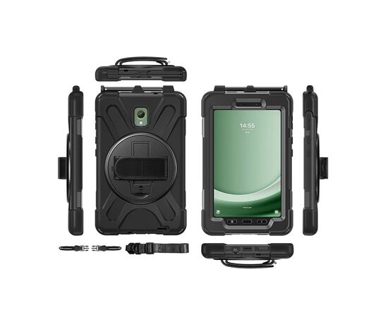 Чехол для планшета BeCover Heavy Duty Samsung Tab Active5 Pro SM-X356B/X350 10.1" Black (713558), изображение 5 Чехол для планшета BeCover Heavy Duty Samsung Tab Active5 Pro SM-X356B/X350 10.1" Black (713558), изображение 5