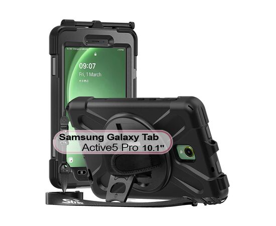 Чехол для планшета BeCover Heavy Duty Samsung Tab Active5 Pro SM-X356B/X350 10.1" Black (713558)