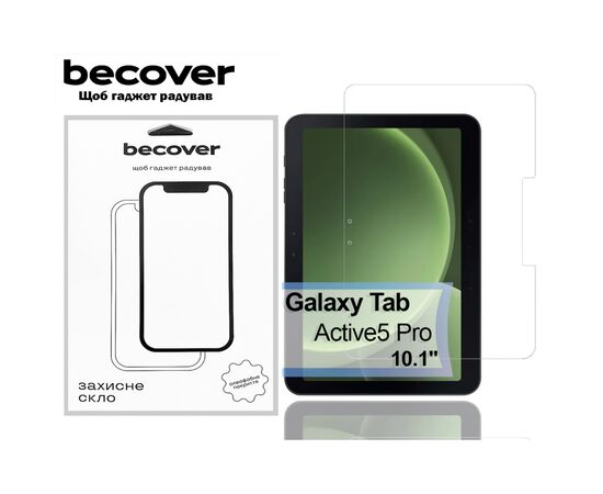 Стекло защитное BeCover Samsung Tab Active5 Pro SM-X356B/X350 10.1" (713552)