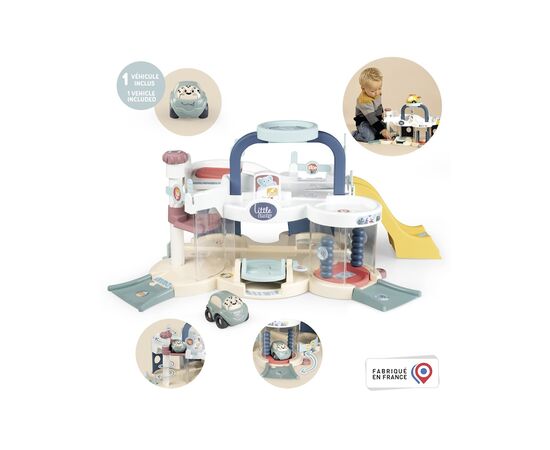 Игровой набор Smoby Little Первый гараж с машинкой (7600140202), изображение 4 Игровой набор Smoby Little Первый гараж с машинкой (7600140202), изображение 4