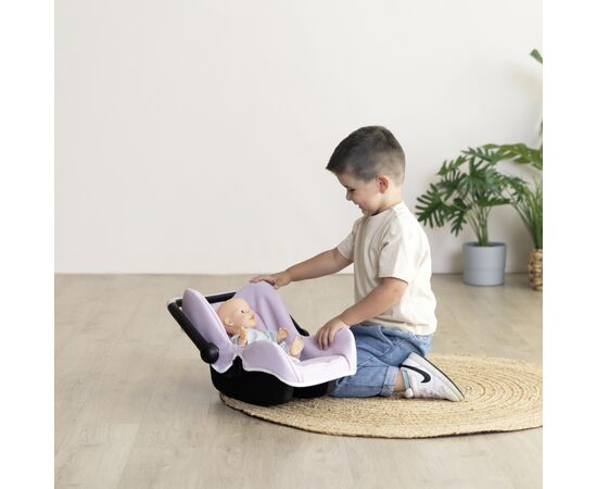 Аксессуар к кукле Smoby Кресло-переноска Maxi-Cosi Розовый жемчуг, 31 x 48 x 37 см, 3+ (7600240241), изображение 4 Аксессуар к кукле Smoby Кресло-переноска Maxi-Cosi Розовый жемчуг, 31 x 48 x 37 см, 3+ (7600240241), изображение 4