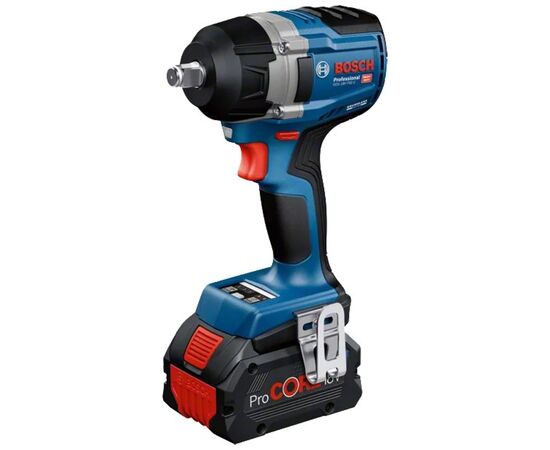 Гайковерт Bosch GDS 18V-750C 18V, 2x8Ah, до 3000об/хв, 270/380/750Нм, квадрат 1/2", кейс, Bluetooth 1.7кг (0.601.9L9.002), зображення 2 Гайковерт Bosch GDS 18V-750C 18V, 2x8Ah, до 3000об/хв, 270/380/750Нм, квадрат 1/2", кейс, Bluetooth 1.7кг (0.601.9L9.002), зображення 2