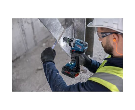 Гайковерт Bosch GDS 18V-750C 18V, 2x8Ah, до 3000об/хв, 270/380/750Нм, квадрат 1/2", кейс, Bluetooth 1.7кг (0.601.9L9.002), зображення 5 Гайковерт Bosch GDS 18V-750C 18V, 2x8Ah, до 3000об/хв, 270/380/750Нм, квадрат 1/2", кейс, Bluetooth 1.7кг (0.601.9L9.002), зображення 5