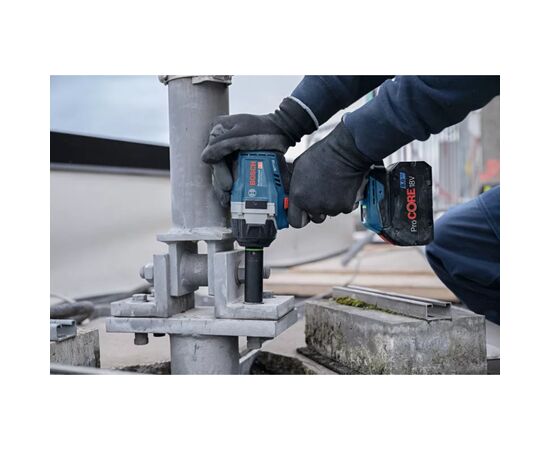 Гайковерт Bosch GDS 18V-750C 18V, 2x8Ah, до 3000об/хв, 270/380/750Нм, квадрат 1/2", кейс, Bluetooth 1.7кг (0.601.9L9.002), зображення 7 Гайковерт Bosch GDS 18V-750C 18V, 2x8Ah, до 3000об/хв, 270/380/750Нм, квадрат 1/2", кейс, Bluetooth 1.7кг (0.601.9L9.002), зображення 7