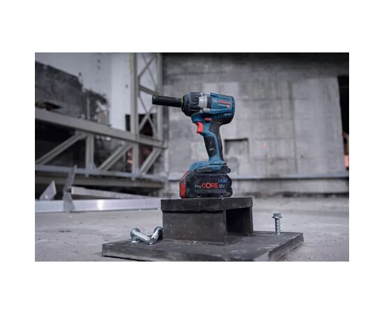 Гайковерт Bosch GDS 18V-750C 18V, 2x8Ah, до 3000об/хв, 270/380/750Нм, квадрат 1/2", кейс, Bluetooth 1.7кг (0.601.9L9.002), зображення 8 Гайковерт Bosch GDS 18V-750C 18V, 2x8Ah, до 3000об/хв, 270/380/750Нм, квадрат 1/2", кейс, Bluetooth 1.7кг (0.601.9L9.002), зображення 8