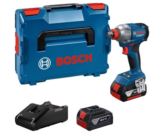 Гайковерт Bosch GDX 18V-285 18V, 2x4Ah, до 3600об/хв, 285Нм, квадрат 1/2", ЗП кейс 1.1кг (0.601.9N2.102), зображення 2 Гайковерт Bosch GDX 18V-285 18V, 2x4Ah, до 3600об/хв, 285Нм, квадрат 1/2", ЗП кейс 1.1кг (0.601.9N2.102), зображення 2