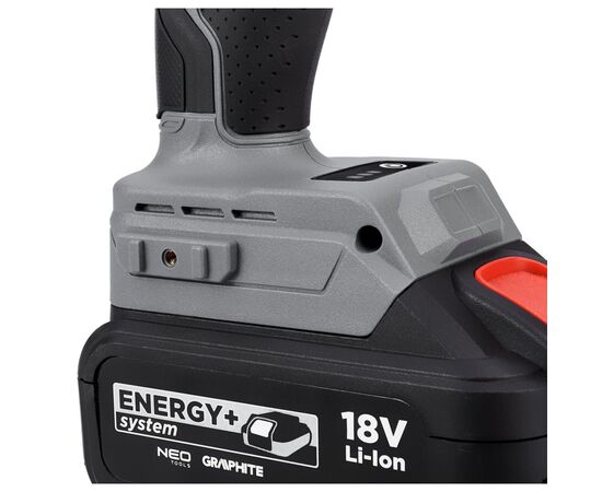 Гайковерт Graphite Energy+ 18V, бесщеточный, 2600об/мин, 330Нм, 1/2", 0.9кг (без АКБ и ЗУ) (58G028-1), изображение 10 Гайковерт Graphite Energy+ 18V, бесщеточный, 2600об/мин, 330Нм, 1/2", 0.9кг (без АКБ и ЗУ) (58G028-1), изображение 10