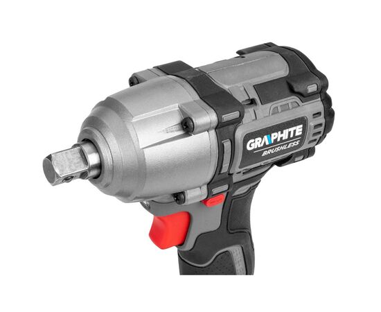 Гайковерт Energy+ 18V, бесщеточный, 2600об/мин, 450Нм, 1/2", 3 скорости (без АКБ и ЗУ) Graphite (58G038), изображение 10 Гайковерт Energy+ 18V, бесщеточный, 2600об/мин, 450Нм, 1/2", 3 скорости (без АКБ и ЗУ) Graphite (58G038), изображение 10