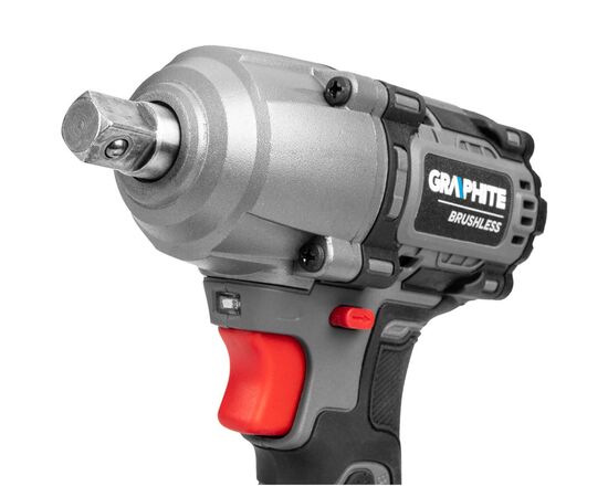 Гайковерт Energy+ 18V, бесщеточный, 2600об/мин, 450Нм, 1/2", 3 скорости (без АКБ и ЗУ) Graphite (58G038), изображение 11 Гайковерт Energy+ 18V, бесщеточный, 2600об/мин, 450Нм, 1/2", 3 скорости (без АКБ и ЗУ) Graphite (58G038), изображение 11