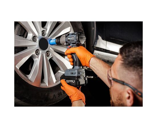 Гайковерт Energy+ 18V, бесщеточный, 2600об/мин, 450Нм, 1/2", 3 скорости (без АКБ и ЗУ) Graphite (58G038), изображение 4 Гайковерт Energy+ 18V, бесщеточный, 2600об/мин, 450Нм, 1/2", 3 скорости (без АКБ и ЗУ) Graphite (58G038), изображение 4