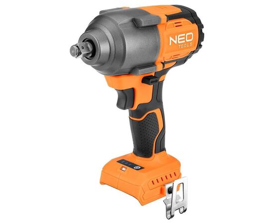 Гайковерт Neo Tools Energy+ 18V, бесщеточный, 2400об/мин, 850Нм, 1/2", 3 скорости (без АКБ и ЗУ) (04-608), изображение 5 Гайковерт Neo Tools Energy+ 18V, бесщеточный, 2400об/мин, 850Нм, 1/2", 3 скорости (без АКБ и ЗУ) (04-608), изображение 5