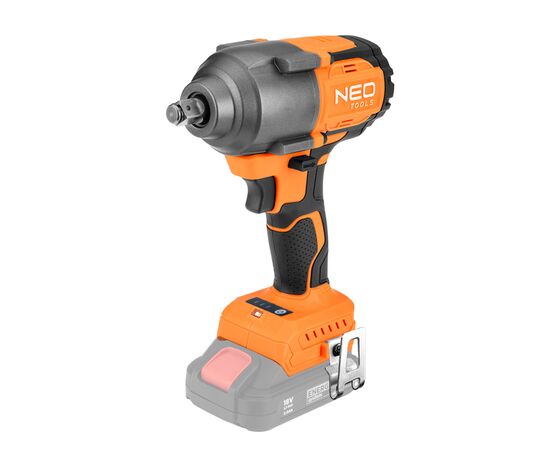 Гайковерт Neo Tools Energy+ 18V, бесщеточный, 2400об/мин, 850Нм, 1/2", 3 скорости (без АКБ и ЗУ) (04-608)
