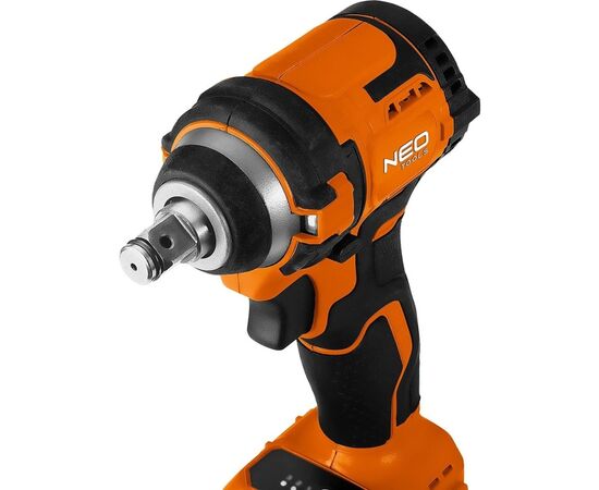 Гайковерт Neo Tools Energy+ 18V, безщітковий, 2500об/хв, 350Нм, 1/2", 3 швидкості, 1.1кг (без АКБ та ЗП) (04-613), зображення 10 Гайковерт Neo Tools Energy+ 18V, безщітковий, 2500об/хв, 350Нм, 1/2", 3 швидкості, 1.1кг (без АКБ та ЗП) (04-613), зображення 10