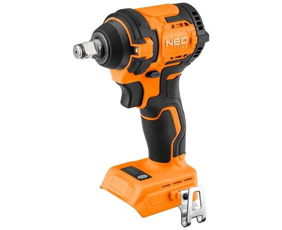 Гайковерт Neo Tools Energy+ 18V, безщітковий, 2500об/хв, 350Нм, 1/2", 3 швидкості, 1.1кг (без АКБ та ЗП) (04-613), зображення 5 Гайковерт Neo Tools Energy+ 18V, безщітковий, 2500об/хв, 350Нм, 1/2", 3 швидкості, 1.1кг (без АКБ та ЗП) (04-613), зображення 5