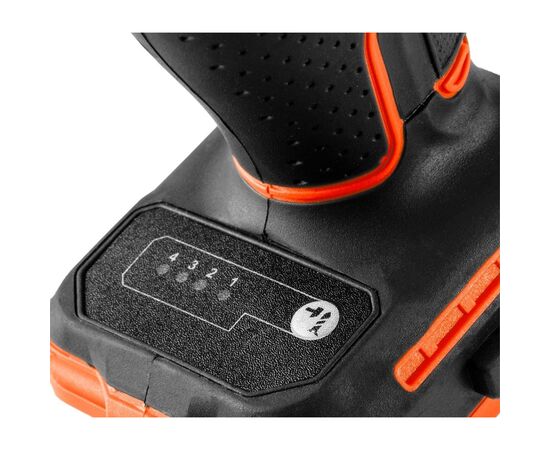 Гайковерт Neo Tools Energy+ 18V, бесщеточный, 3600об/мин, 300Нм, 1/4", 4 скорости (без АКБ и ЗУ) (04-612), изображение 8 Гайковерт Neo Tools Energy+ 18V, бесщеточный, 3600об/мин, 300Нм, 1/4", 4 скорости (без АКБ и ЗУ) (04-612), изображение 8