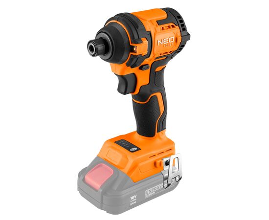 Гайковерт Neo Tools Energy+ 18V, бесщеточный, 3600об/мин, 300Нм, 1/4", 4 скорости (без АКБ и ЗУ) (04-612)