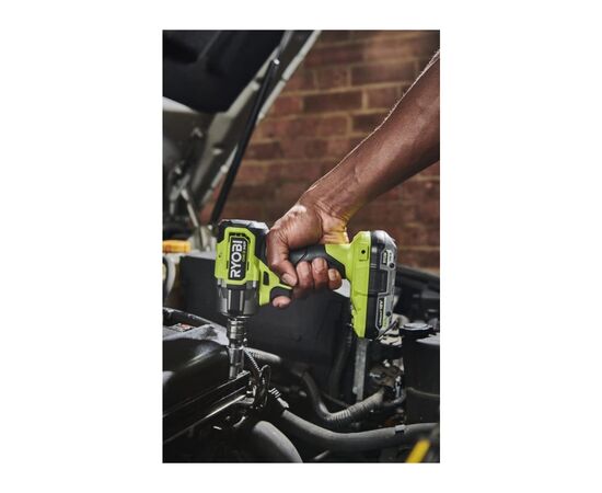 Гайковерт Ryobi ударный ONE+ HP RIW18C-0 18V, 2800об/х, в 450Нм, 1/2"m 4 скорости (без АКБ и ЗУ) (5133005898), изображение 10 Гайковерт Ryobi ударный ONE+ HP RIW18C-0 18V, 2800об/х, в 450Нм, 1/2"m 4 скорости (без АКБ и ЗУ) (5133005898), изображение 10