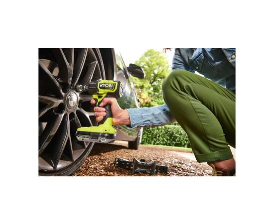 Гайковерт Ryobi ударный ONE+ HP RIW18C-0 18V, 2800об/х, в 450Нм, 1/2"m 4 скорости (без АКБ и ЗУ) (5133005898), изображение 8 Гайковерт Ryobi ударный ONE+ HP RIW18C-0 18V, 2800об/х, в 450Нм, 1/2"m 4 скорости (без АКБ и ЗУ) (5133005898), изображение 8