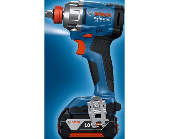 Гайковерт Bosch GDR 18V-215 18V, 2х2Ah, 3800об/хв, 215Нм, M6-M16, кейс (0.601.9N2.022), зображення 5 Гайковерт Bosch GDR 18V-215 18V, 2х2Ah, 3800об/хв, 215Нм, M6-M16, кейс (0.601.9N2.022), зображення 5