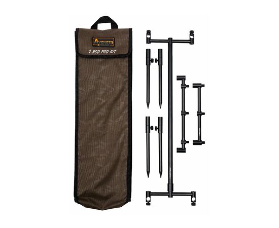 Подставка для удилища Prologic Avenger Pod Kit & Carrycase 2 Rod (1846.19.48), изображение 2 Подставка для удилища Prologic Avenger Pod Kit & Carrycase 2 Rod (1846.19.48), изображение 2