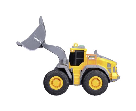 Спецтехника Dickie Toys Погрузчик Вольво со звуковыми и световыми эффектами, 23 см (3723006), изображение 3 Спецтехника Dickie Toys Погрузчик Вольво со звуковыми и световыми эффектами, 23 см (3723006), изображение 3
