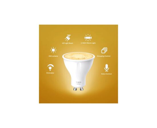 Умная лампочка TP-Link Tapo L610 Wi-Fi (Tapo L610), изображение 4 Умная лампочка TP-Link Tapo L610 Wi-Fi (Tapo L610), изображение 4