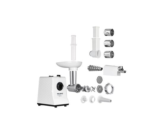 Мясорубка Milano MG-4016WTS, изображение 5 Мясорубка Milano MG-4016WTS, изображение 5