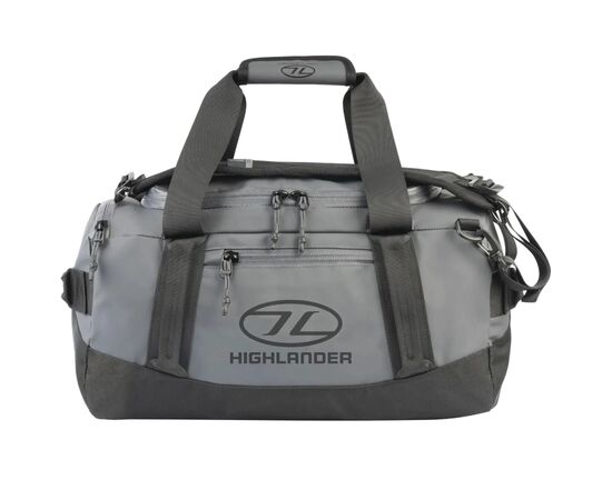 Дорожня сумка Highlander водозахисна Hauler Duffel 30L Dark Grey (DB131-DGY) (931648)
