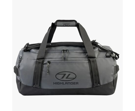 Сумка дорожная Highlander водозахисна Hauler Duffel 45L Dark Grey (DB132-DGY) (931676)