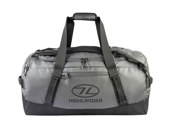 Дорожня сумка Highlander водозахисна Hauler Duffel 90L Dark Grey (DB134-DGY) (931672)