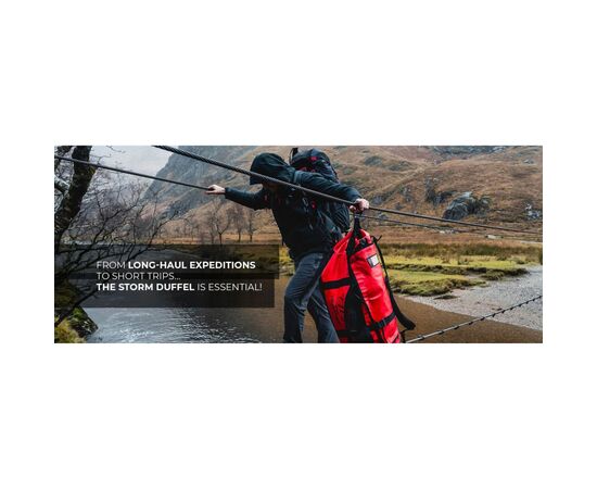 Сумка дорожная Highlander водозахисна Storm Kitbag 65L Red (DB123-RD) (927454), изображение 4 Сумка дорожная Highlander водозахисна Storm Kitbag 65L Red (DB123-RD) (927454), изображение 4