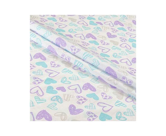 Дитячий постільний набір Home Line Сердечки лавандово-бірюзовий (193595), зображення 3 Дитячий постільний набір Home Line Сердечки лавандово-бірюзовий (193595), зображення 3