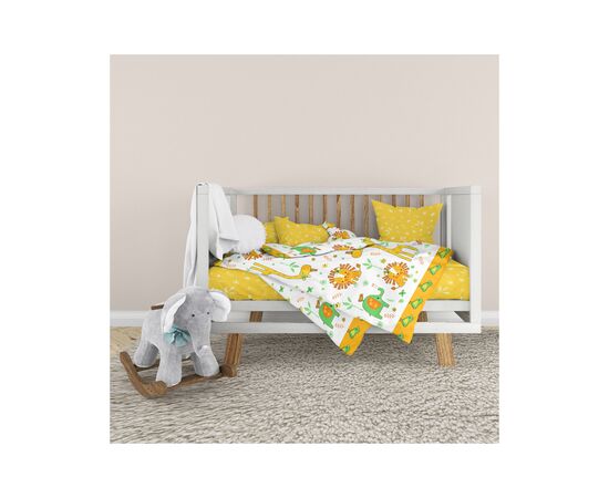 Дитячий постільний набір Home Line Мадагаскар жовтий (163009), зображення 2 Дитячий постільний набір Home Line Мадагаскар жовтий (163009), зображення 2