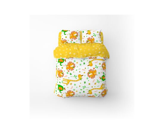 Дитячий постільний набір Home Line Мадагаскар жовтий (163009), зображення 3 Дитячий постільний набір Home Line Мадагаскар жовтий (163009), зображення 3