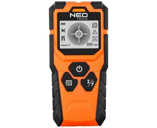 Детектор будівельний Neo Tools від 20 до 100мм, IP54, чохол, 0.164кг (75-250)