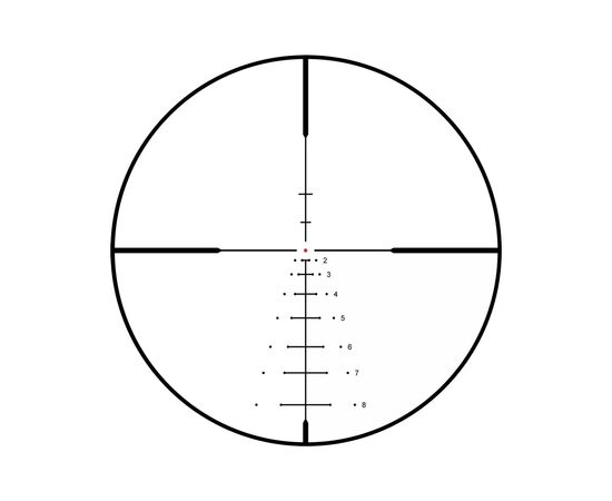 Оптичний приціл Bushnell R5 4-12x40 сітка DOA-LRH800 з підсвічуванням (R5-41240S25), зображення 5 Оптичний приціл Bushnell R5 4-12x40 сітка DOA-LRH800 з підсвічуванням (R5-41240S25), зображення 5