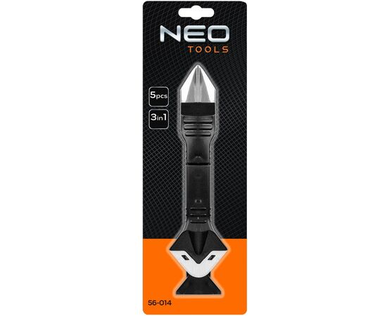 Шпатель Neo Tools силиконовый для герметика, 185мм, 3-6-10-13-17мм (56-014), изображение 8 Шпатель Neo Tools силиконовый для герметика, 185мм, 3-6-10-13-17мм (56-014), изображение 8