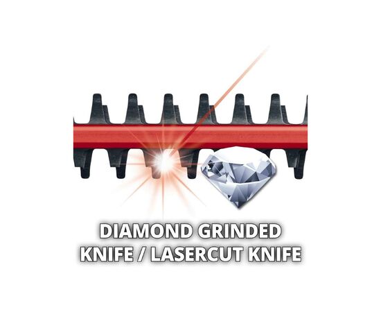 Кусторез Einhell телескопический GC-HH 5056 500Вт, 56/47мм, шаг 20мм, штанга 1.7-2.5м (3403870), изображение 7 Кусторез Einhell телескопический GC-HH 5056 500Вт, 56/47мм, шаг 20мм, штанга 1.7-2.5м (3403870), изображение 7